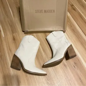 Steve Madden Ankle Cowboy Boots