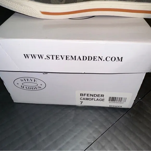 STEVE MADDEN BFENDER CAMOUFLAGE SHOES SIZE MENS/KIDS 7