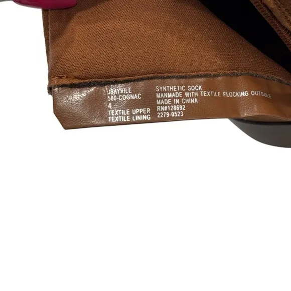 STEVE MADDEN Kids Cognac Bayville Zip Ankle Bootie | US 4