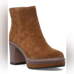 Steve Madden Shaniya Suede Ankle Boots Booties Sz 10