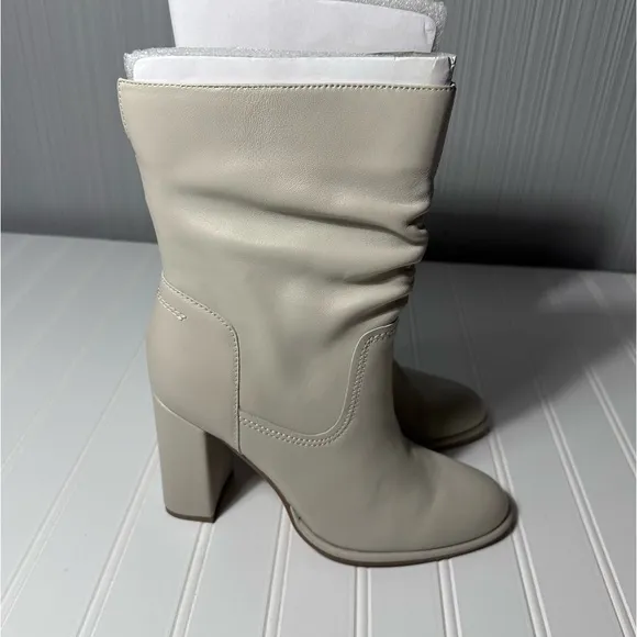 Steve Madden Vector ankle boots bone leather size 8 NWT