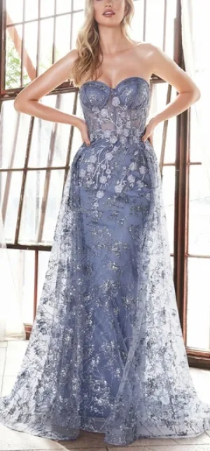 Strapless new evening formal prom party dress