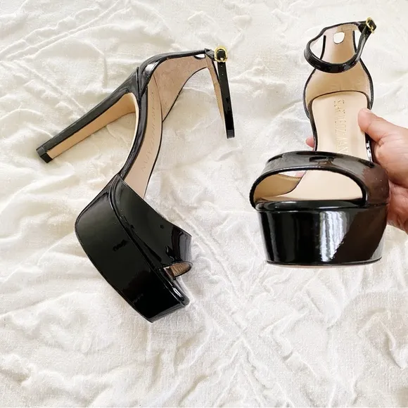 Stuart Weitzman Discoplatform Heels Size 9.5