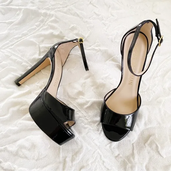 Stuart Weitzman Discoplatform Heels Size 9.5