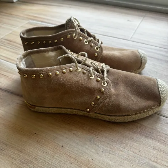 Stuart Weitzman - Mojave Tan Espadrille bootie