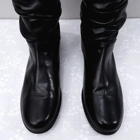 Stuart Weitzman Studded Slouchy Boots US 7.5 M