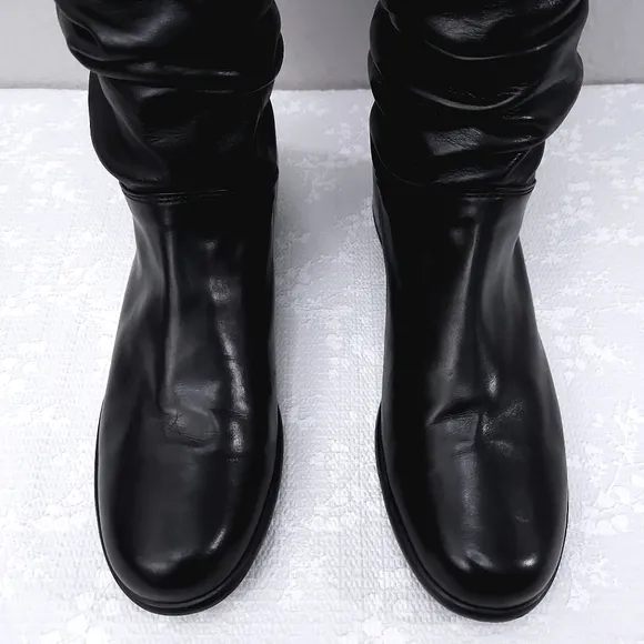 Stuart Weitzman Studded Slouchy Boots US 7.5