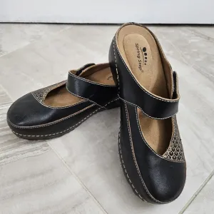 Stylish Black Women's Shoes by Spring Step size EU 36, US 6 B