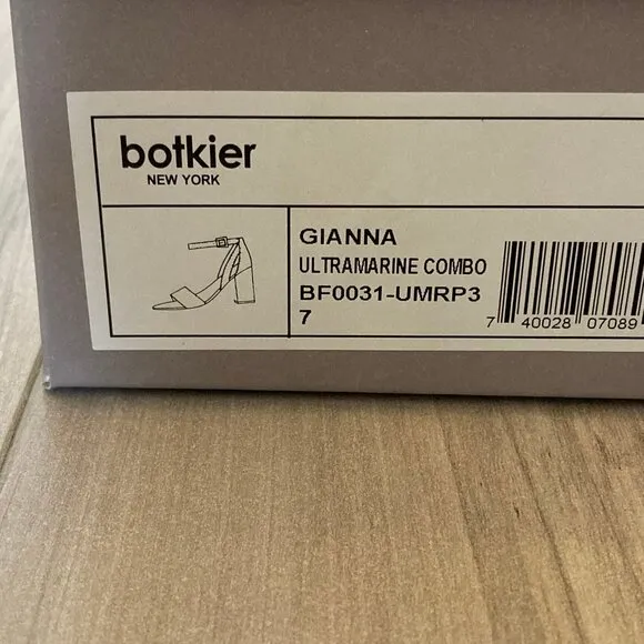 Suede BOTKIER Gianna Size 7 High Heel Shoes, Turquoise, Green, Purple