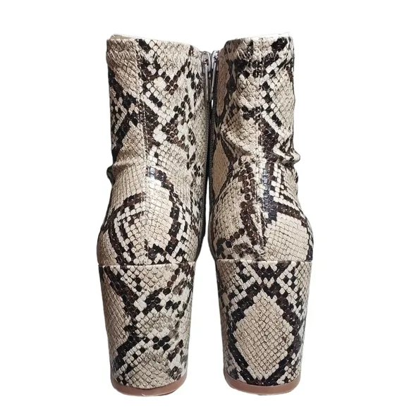 Sugar Itsie Natural Texture Man Made Ankle Boots Sz 9M