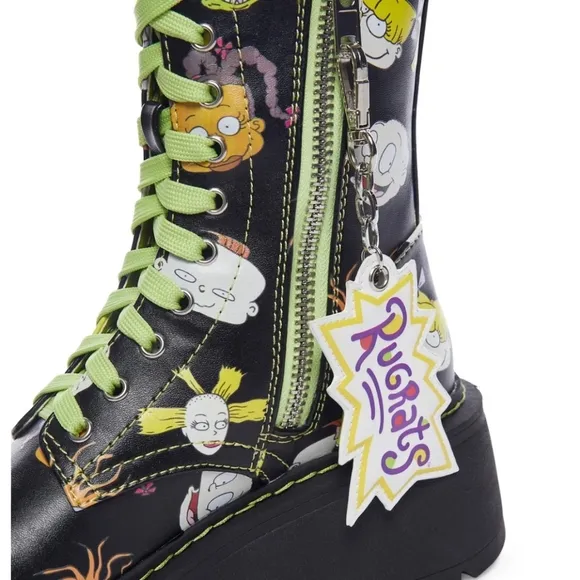 🆕️Sz5 All Growed Up Rugrats Limited Edition Combat Boots