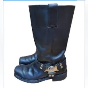 Taking offers! Vintage Harley Davidson Iroquois HI Inside zip Boots Size US 10