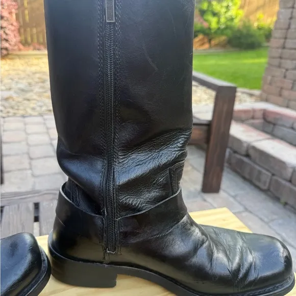 Taking offers! Vintage Harley Davidson Iroquois HI Inside zip Boots Size US 10