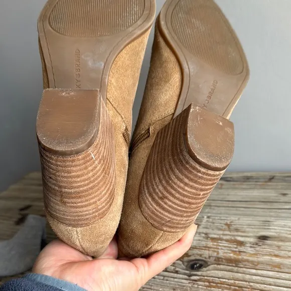 Tan Suede Ankle Boots