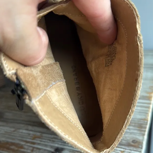 Tan Suede Ankle Boots