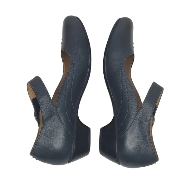 Taos Samba Mary Jane Pumps Navy 12195 Size 6