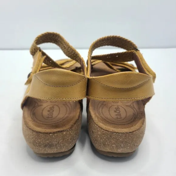Taos Trulie‎ Adjustable Leather Upper Sandals Shoes Women's Size 10-10.5 EU 41