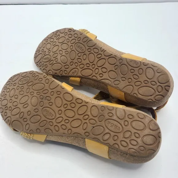 Taos Trulie‎ Adjustable Leather Upper Sandals Shoes Women's Size 10-10.5 EU 41