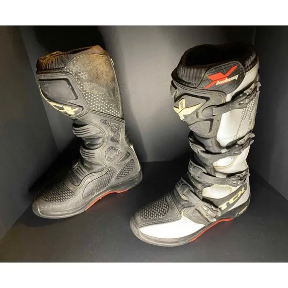 TCX X-Helium Michelin Black Motorcycle Boots Mens 11