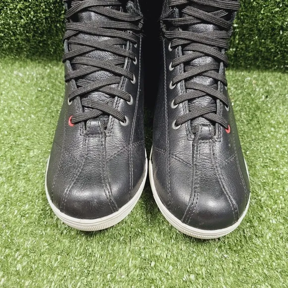 TCX X-RAP WP Waterproof Black Leather Ankle Motorcycle Riding Boots Mens 8