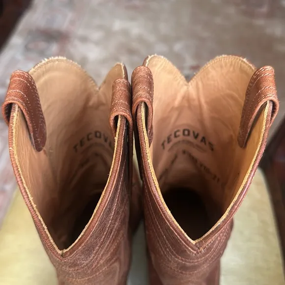 Tecovas Men's The Cartwright Western Cowboy Boot Light Brown Leather Size 8.5 D