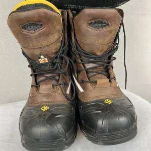 Terra Crossbow Mens Cold Weather Boots Composite Toe Winter Work Boots Size‎ 9