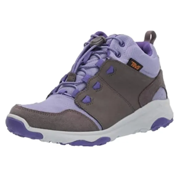 TEVA Arrowood Mid Waterproof Hiking Shoes Purple Gray 6 Like New