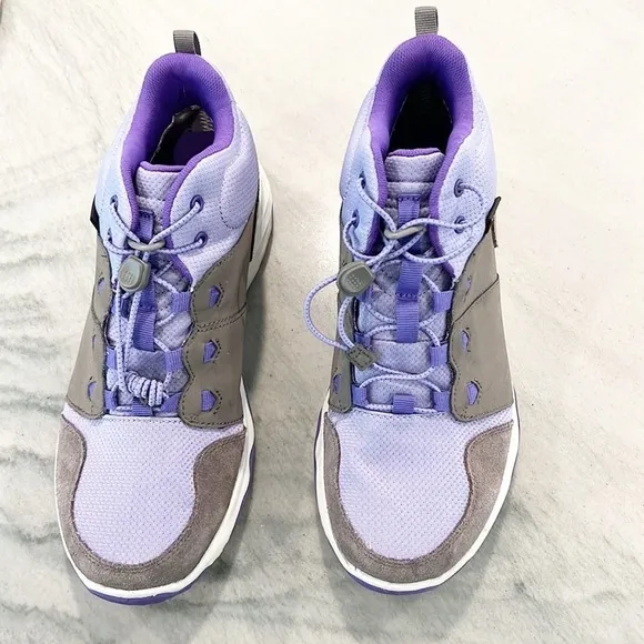 TEVA Arrowood Mid Waterproof Hiking Shoes Purple Gray 6 Like New