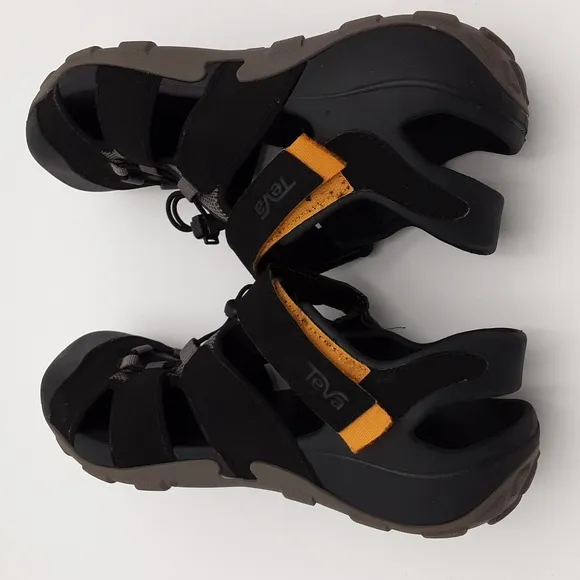 Teva Flintwood Men's Black Outdoor  water Shoes hiking camp outdoor 12 adventure