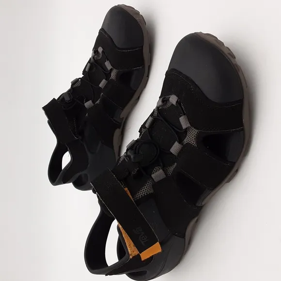 Teva Flintwood Men's Black Outdoor  water Shoes hiking camp outdoor 12 adventure