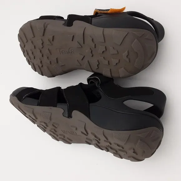 Teva Flintwood Men's Black Outdoor  water Shoes hiking camp outdoor 12 adventure