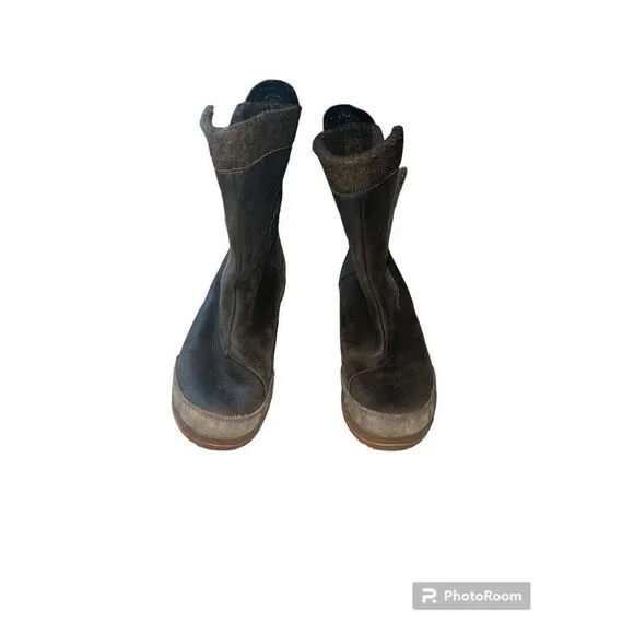 ✨TEVA HALEY WATERPROOF BOOTS SHOES SZ 8.5  LEATHER✨