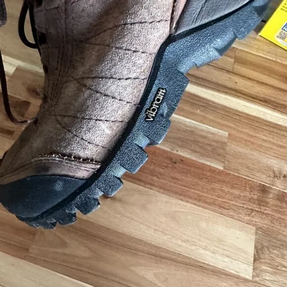 Teva Riva Event Hiking Trail Shoes Leather Waterproof Vibram Size 7