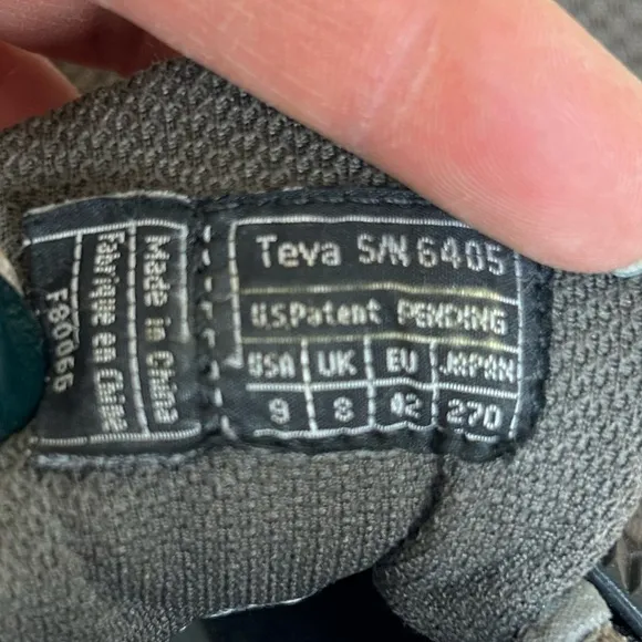 Teva Terra Wraptor Gore-Tex XCR Hiking Shoes Mens Size 9
