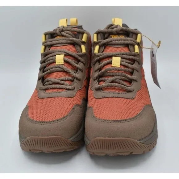 Teva Womens Size 7 Ridgeview Rapid Proof Coral Mid Waterproof Hiking Boots Shoes