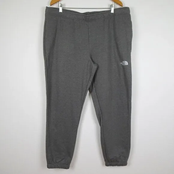 The North Face Jogger Sweatpants Men's Size 2XL Gray Elastic Waistband