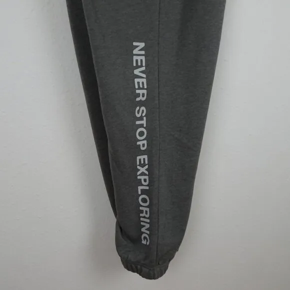 The North Face Jogger Sweatpants Men's Size 2XL Gray Elastic Waistband