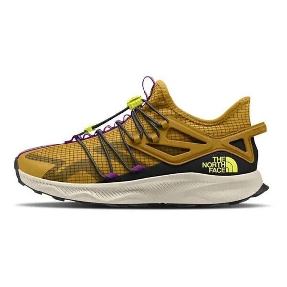 The North Face Oxeye Tech Hiking Shoes Womens 7.5 Arrow Wood Yellow Shoes TF3806