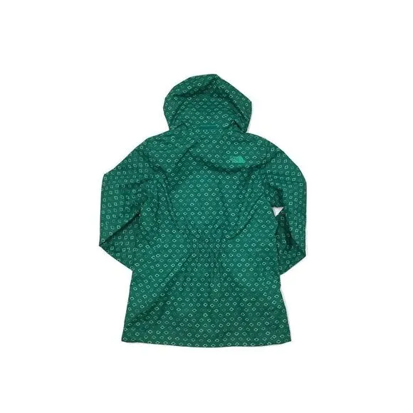 The North Face Resolve Womens Size Small Green Waterproof Training Rain Jacket