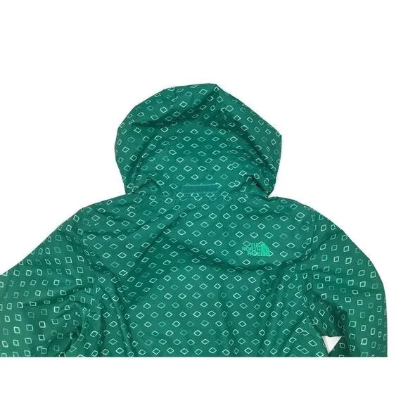 The North Face Resolve Womens Size Small Green Waterproof Training Rain Jacket