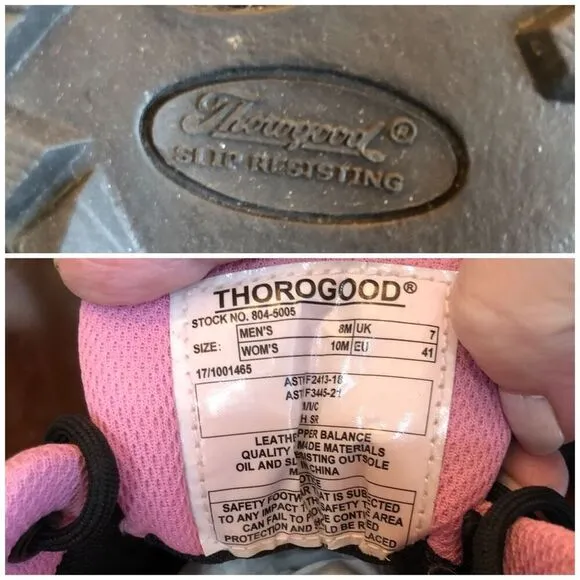 Thorogood - 🎉HP🎉 NWTIB - L Sz 10 Safety Crosstex Comp Toe Work Shoes/WP BBP