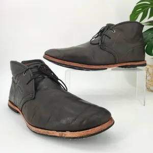 Timberland Boot Co Men's Wodehouse Chukka Brown Leather Boots Size 10
