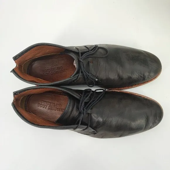 Timberland Boot Co Men's Wodehouse Chukka Brown Leather Boots Size 10