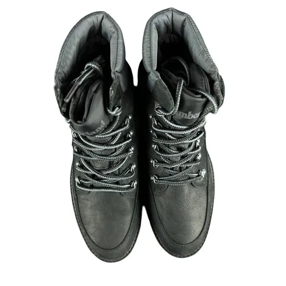 Timberland Courmayeur Black Nubuck Waterproof Boots Women's Sizes 7 - 9.5