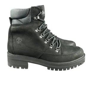 Timberland Courmayeur Black Nubuck Waterproof Boots Women's Sizes 7 - 9.5