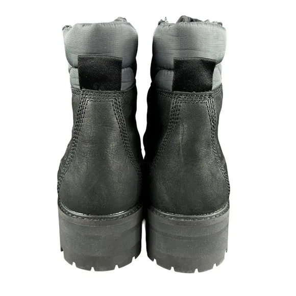 Timberland Courmayeur Black Nubuck Waterproof Boots Women's Sizes 7 - 9.5