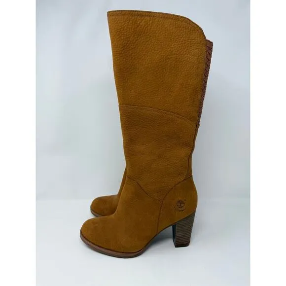 Timberland Earthkeeper Stratham Heights Tall Waterproof Boots Brown Suede W8