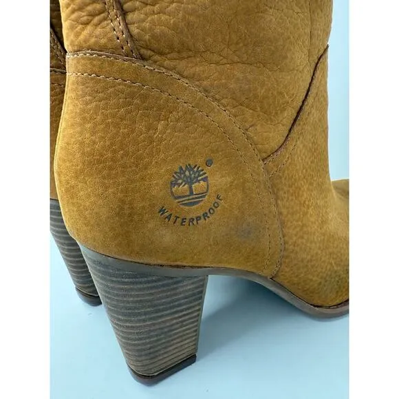 Timberland Earthkeeper Stratham Heights Tall Waterproof Boots Brown Suede W8