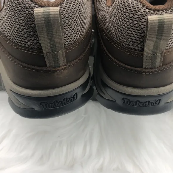TIMBERLAND Mt. Maddsen Lite  Low Hiking Shoes Men’s Size  15 DK Brown Full Grain