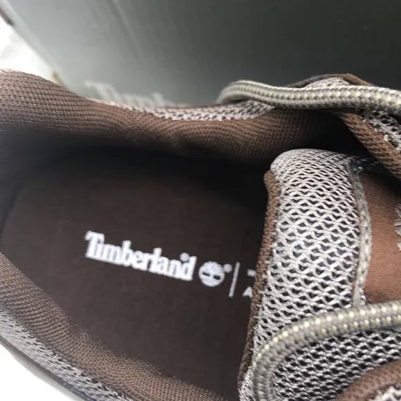 TIMBERLAND Mt. Maddsen Lite  Low Hiking Shoes Men’s Size  15 DK Brown Full Grain